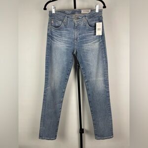 AG Adriano Goldschmied Light Blue Prima Cigarette Ankle‎ Jeans
